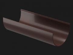 Желоб водосточный 3000 мм Docke PREMIUM, RAL 8019 Шоколад