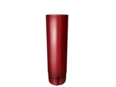 Труба водосточная круглая 90 мм 3 м, Grand Line, RAL 3011 коричнево-красный