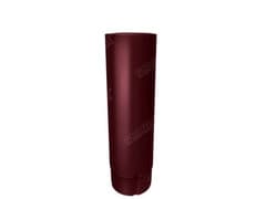 Труба водосточная круглая Optima 90 мм 3 м RAL 3005 красное вино