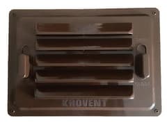 Вентиляционная решетка для цоколя Krovent коричневый