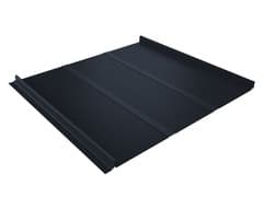 Фальцевая панель FALZ LOCK повышенной жесткости широкая, Normal Rooftop Glace 0,5 мм RAL 7024, КВ
