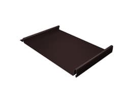 Фальцевая панель FALZ LOCK широкая Normal Rooftop Glace 0,5 мм RAL 8017, КВ