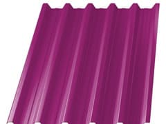 Профлист С44, толщина 0,45 мм, RAL 4006 Пурпурный, ЦМ