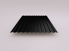 Профнастил НС10, толщина 0,5 мм, RAL 9005 Черный, Стальной бархат (RooftopMatte), ЦМ