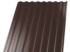 Профлист НС20, толщина 0,5 мм, RoofMatte Стальной бархат RAL 8017 Шоколад, ЦМ