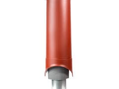 Выход вентиляции Krovent Pipe-VT 125is/700 красно-коричневый
