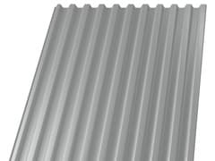 Профлист С21, толщина 0,45 мм, RAL 9006 Серый алюминий, КВ